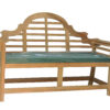 Teak Garden Bench BAEA150M SUNTECH 15 - Image 2