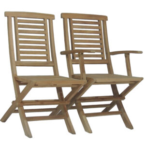 Teak Garden Folding Chair CHEA-HANT+FAEA-HANT