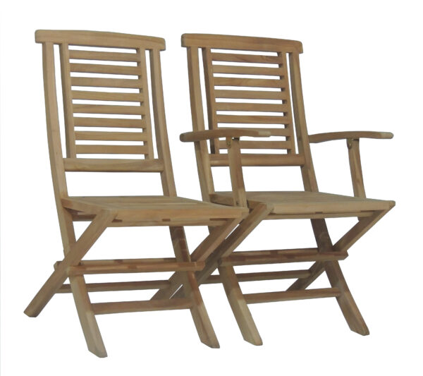 Teak Garden Folding Chair CHEA-HANT+FAEA-HANT