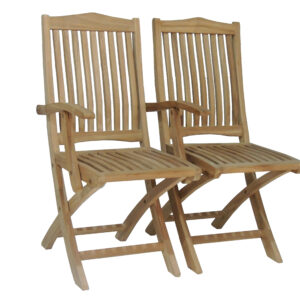 Teak Garden Folding Chair CNC002-T
