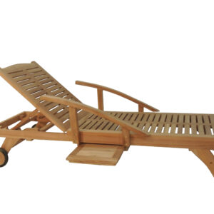 Teak Outdoor Garden Sun Lounger LF128-T