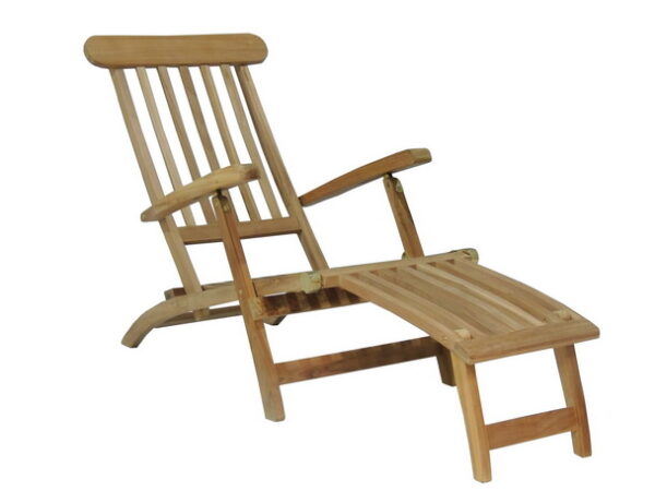 Teak Outdoor Garden Sun Lounger LF400-N-T
