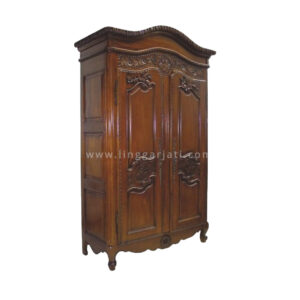 Mahogany Armoire (2)