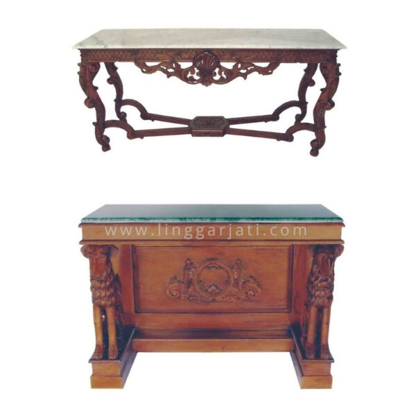 Mahogany Console Table (3)