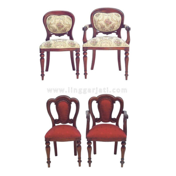 Mahogany Dining Chair (4)