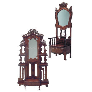 Mahogany Hall Stand (1)