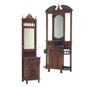 Mahogany Hall Stand (2)