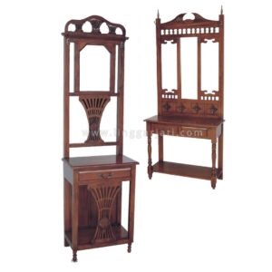 Mahogany Hall Stand (4)