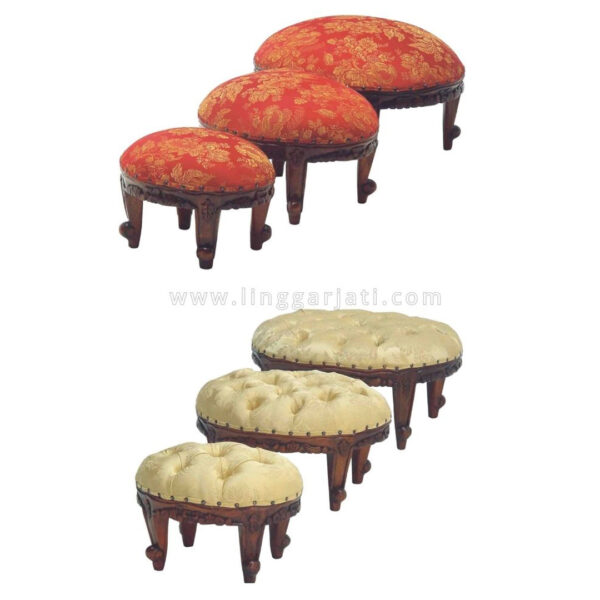 Mahogany Stool (1)