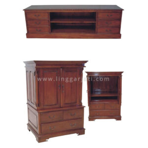 Mahogany Tv Cabinet (2)