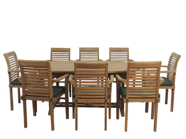 Teak Garden Furniture Sets TAEA240-T OPEN SET KP-C052
